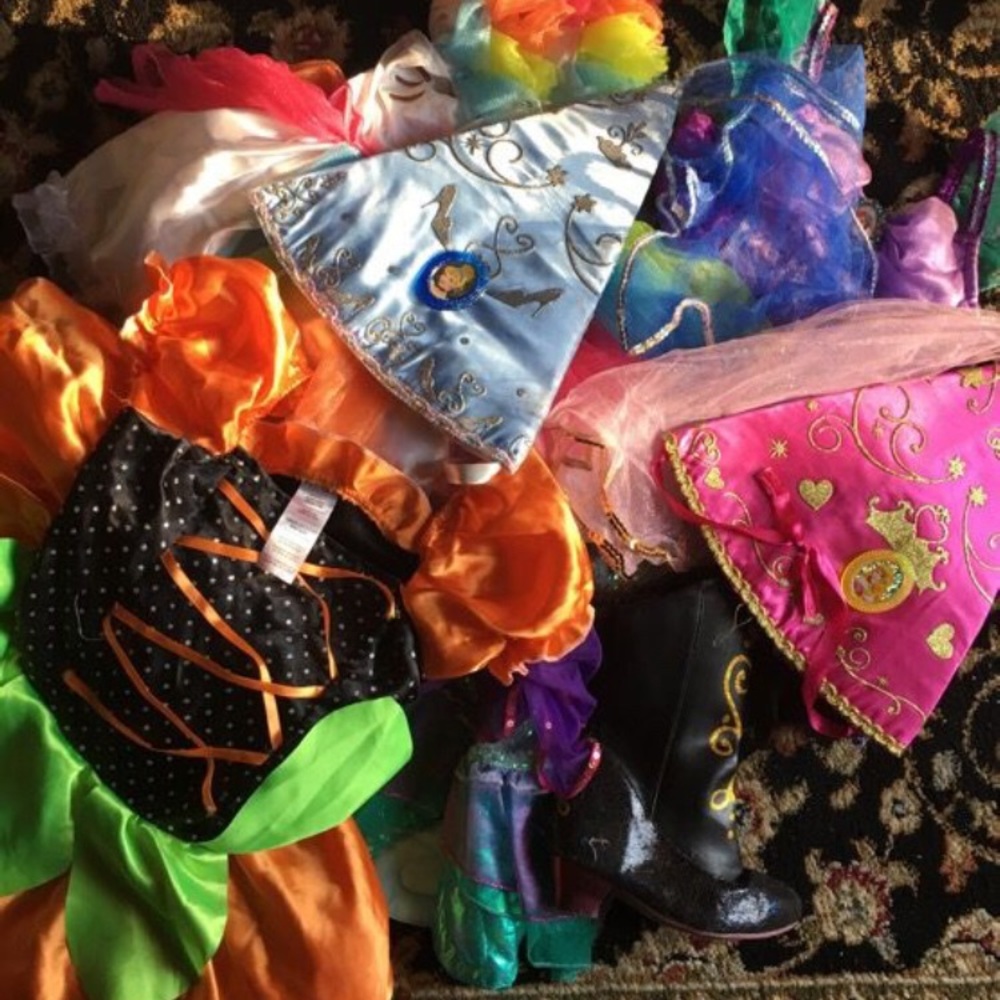Lot bundle girl toddler Halloween costumes
